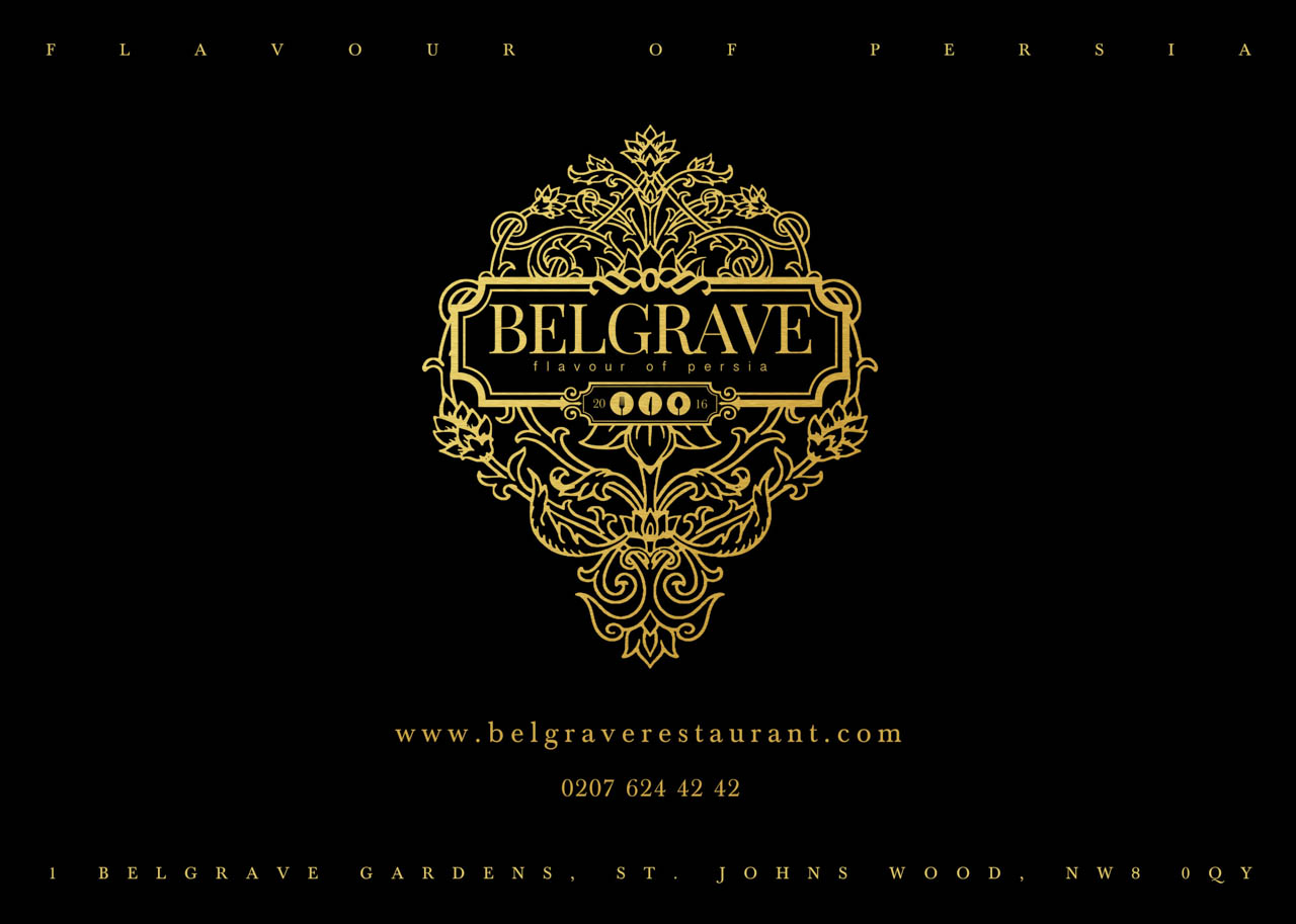 Belgrave Restaurant Branding Design Thumbnail