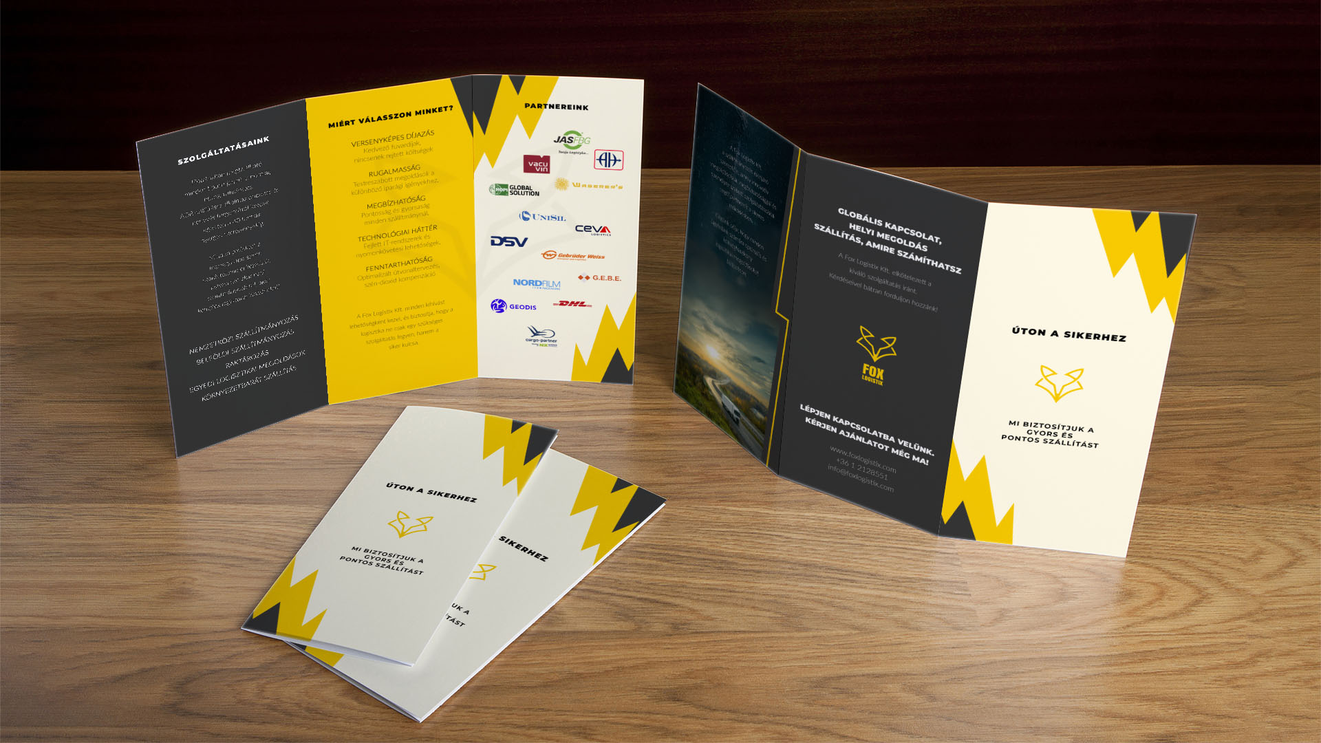 FOX LOGISTIX Flyer Design Thumbnail